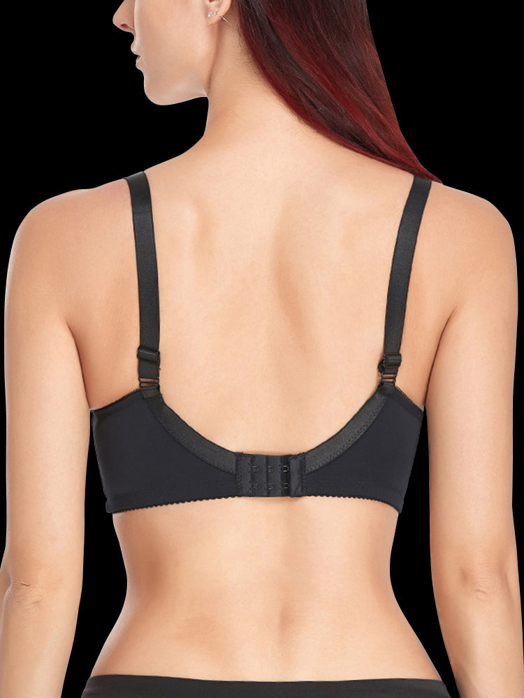 Breathable Floral Lace Cozy Wireless Bra