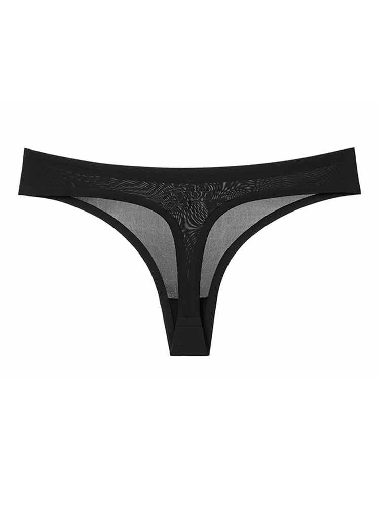 4-Pack Invisible Comfy Sexy Thongs G-Strings