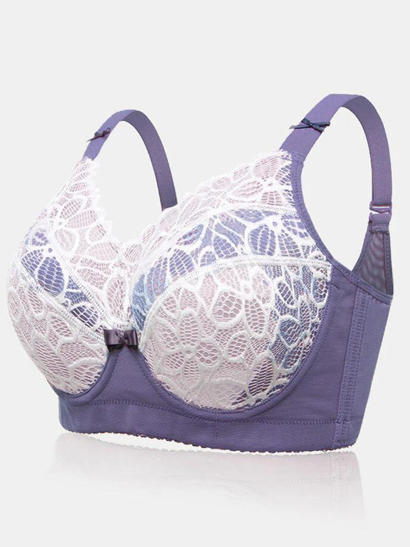 Sexy Lace Minimizer Underwired Bra Luna's Wish