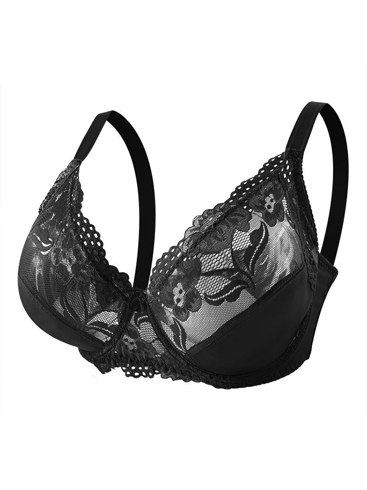 Sexy Full Cup Thin Padded Push Up Bra