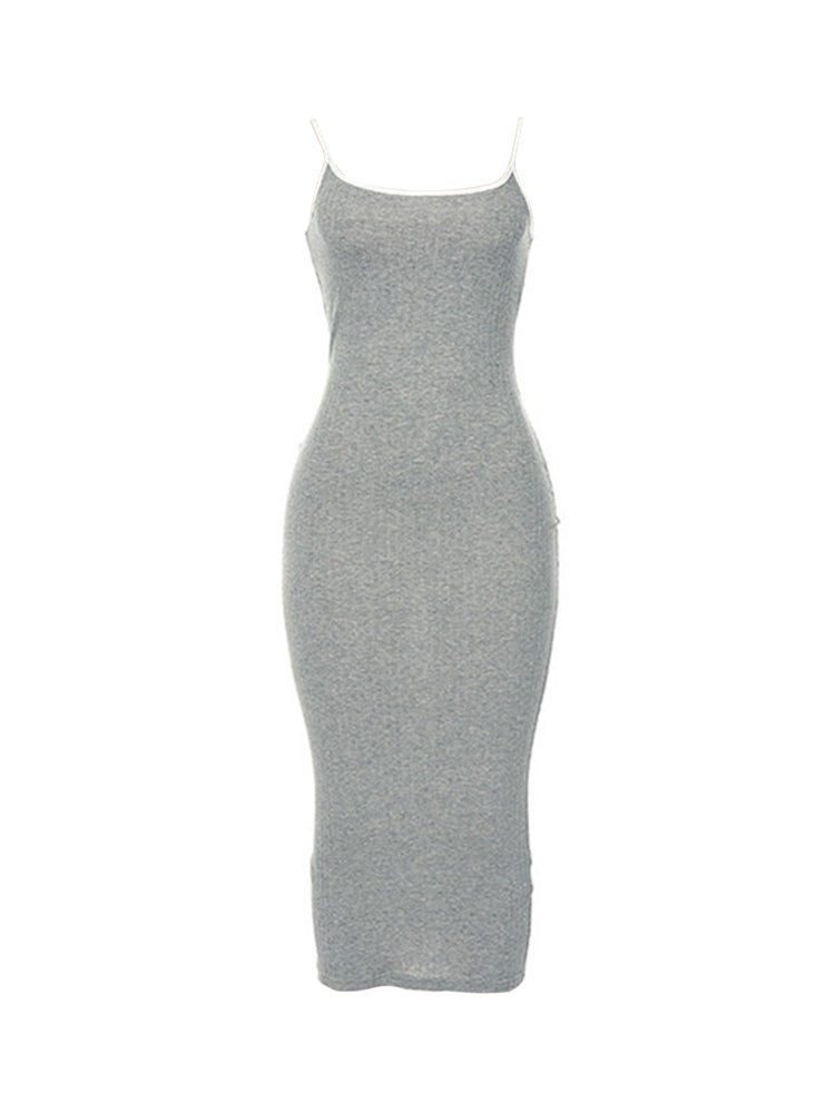Sexy Bodycon Lounge Long Slip Dress