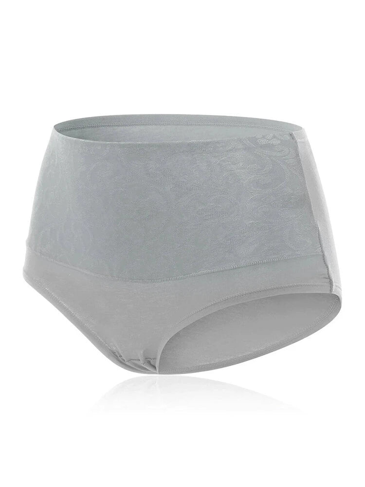 4-Pack Cotton High Waist Tummy Control Panties
