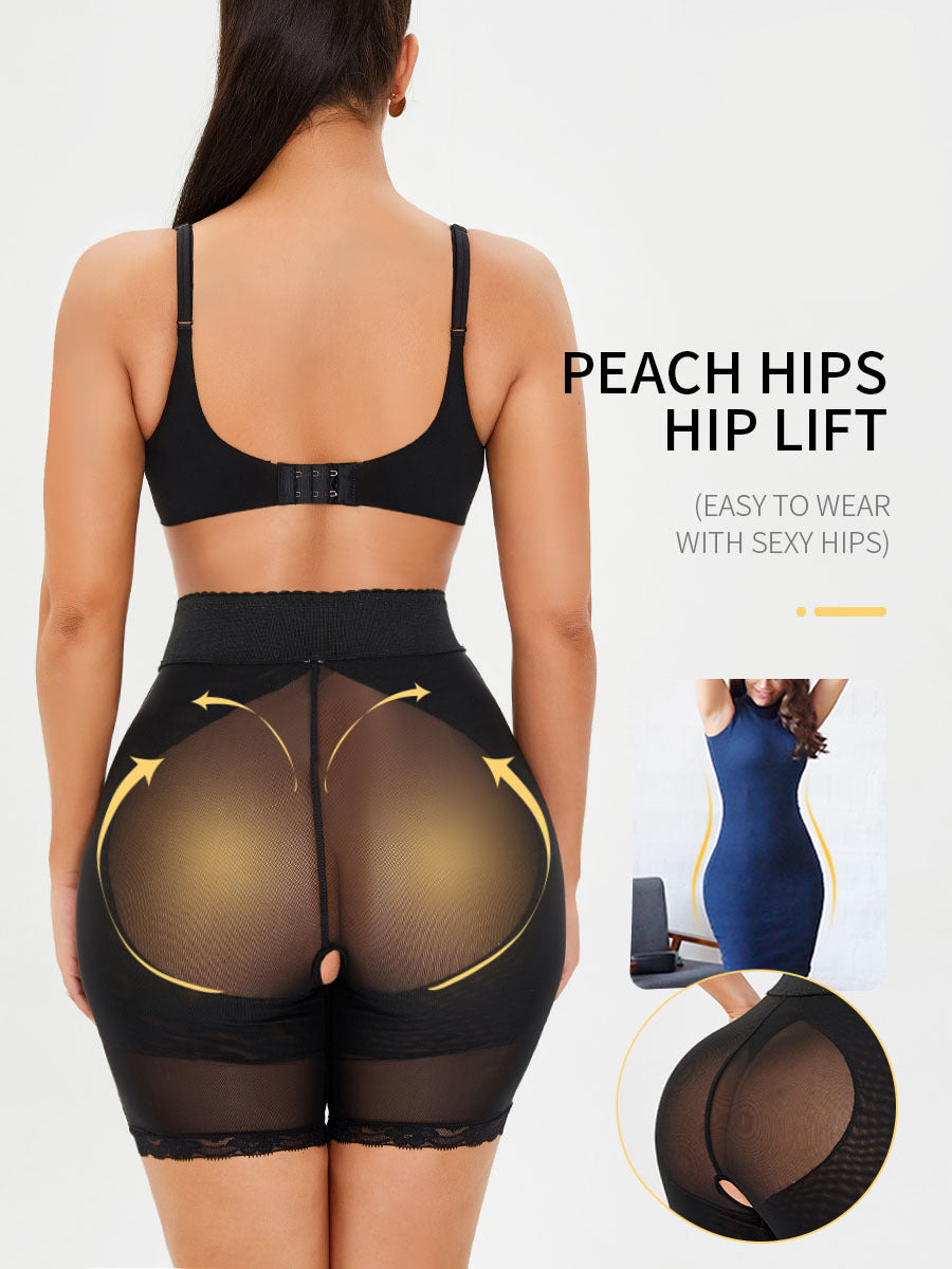 Lace Light-Weight Tummy Control Breathable Shaping Shorts
