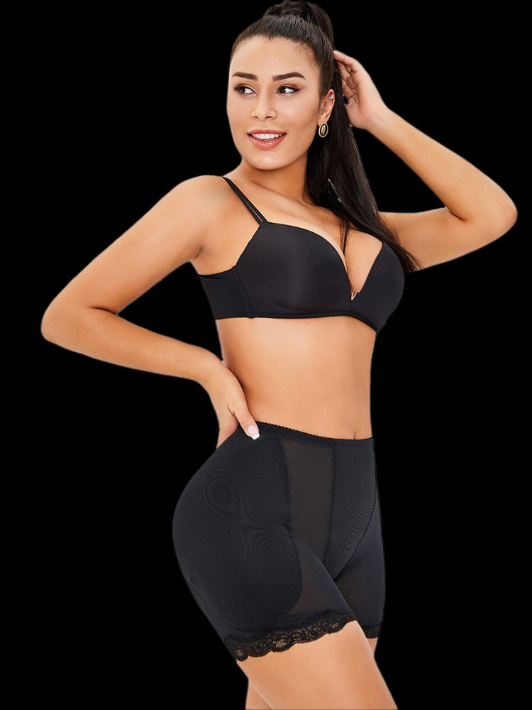 Plus Size Removable Padding Hip Butt Lifter Shaper Short Panties