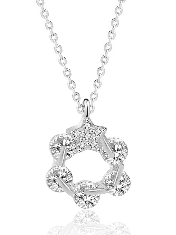 Hexagram Pendant Necklace