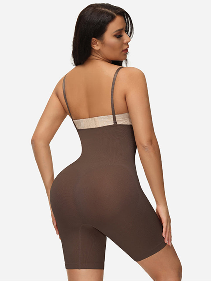 Women Seamless Faja Tummy Control Waist Trainer Bodysuit Shapewear