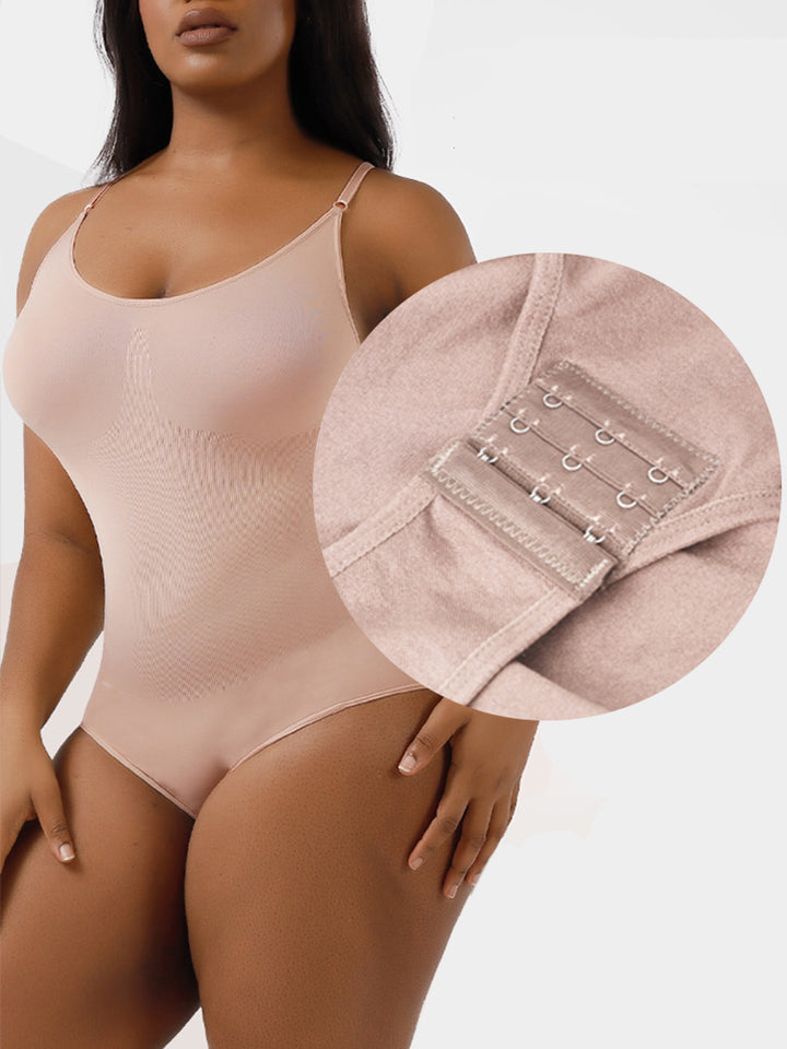 Seamless Sculpting Sling Shapewear Bodysuit