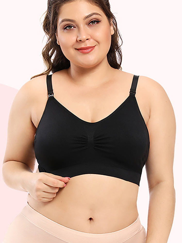 Women's Sleeping Comfort Wireless Breastfeeding Bras