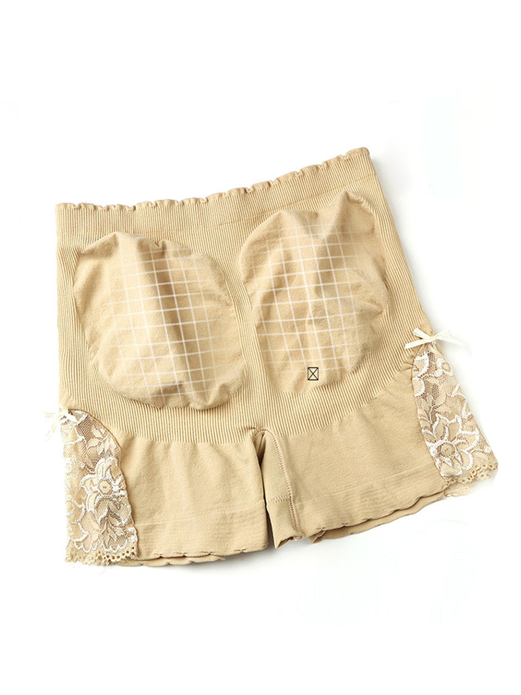 4-pack Women's Midwaist Hip lift Body Safety Boxer Briefs Boyshorts