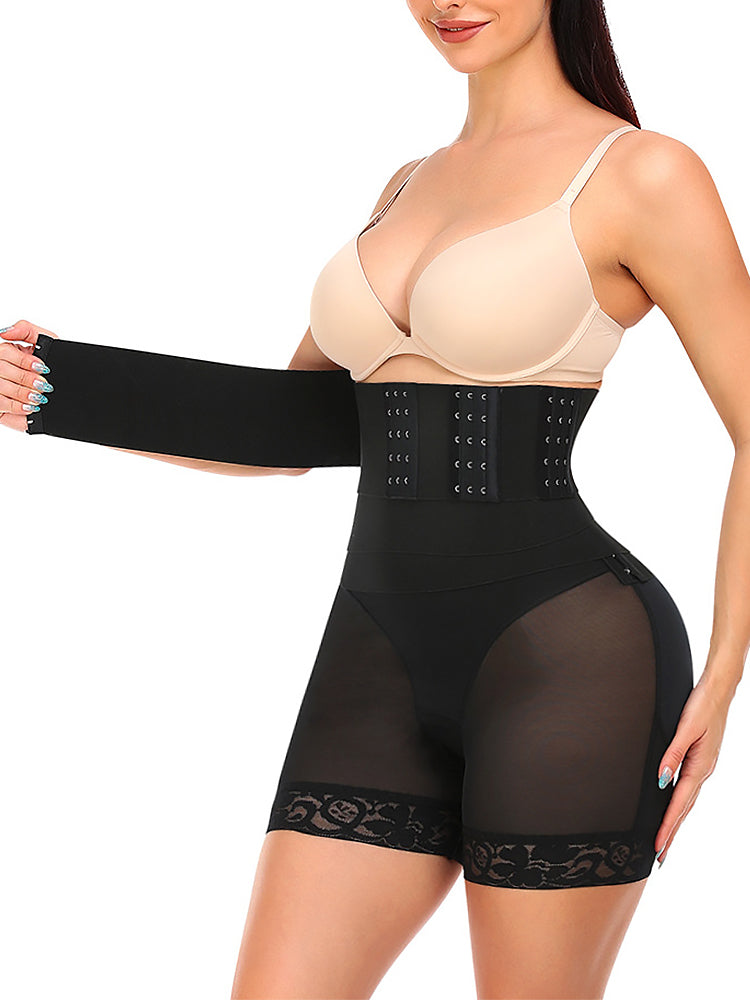 Adjustable Waist Band Tummy Control Shapewear