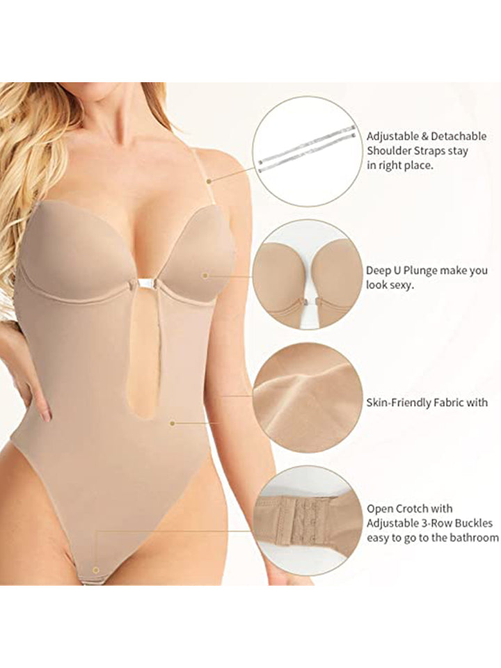 Invisible Backless Bodysuit Shapewear