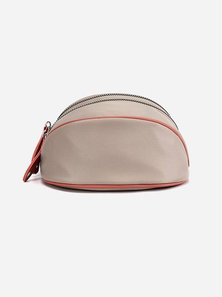 Crossbody Zippered Waterproof Saddle Bag
