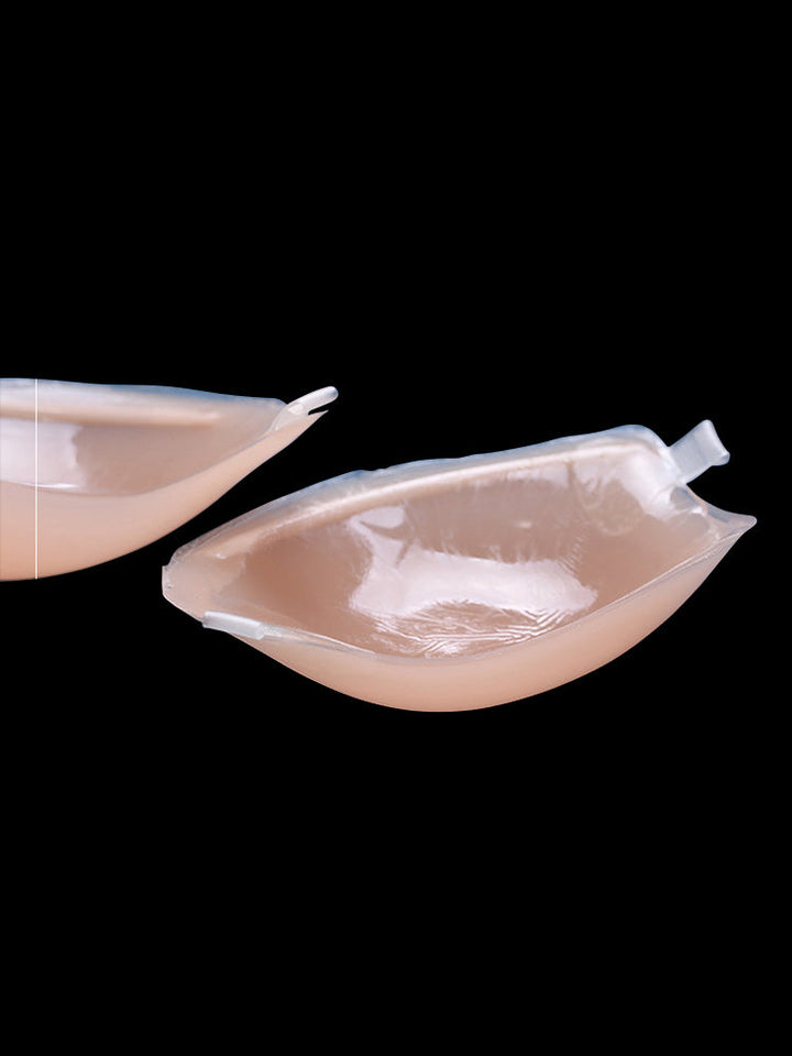 Push Up Invisible Backless Silicone Underwire Bra with Halterneck Strap