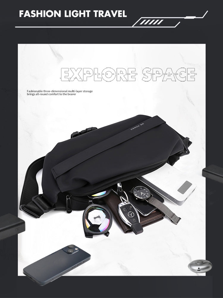 Casual Waterproof Crossbody Bum Bag