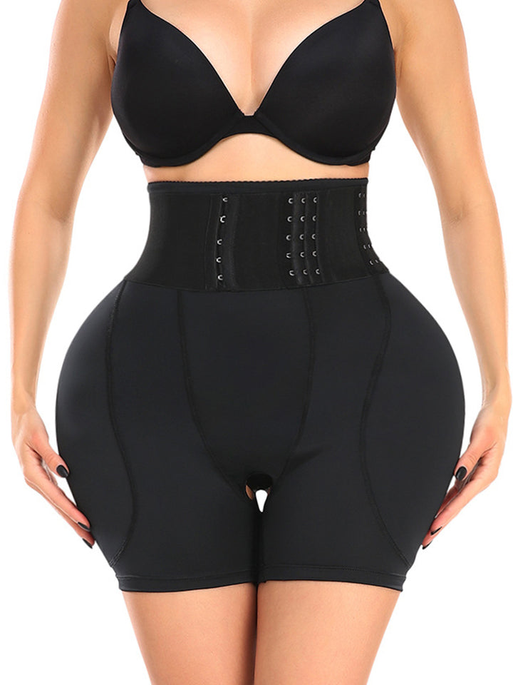 High Waist Removable Pad Butt Enhancer Tummy Control Shapewear