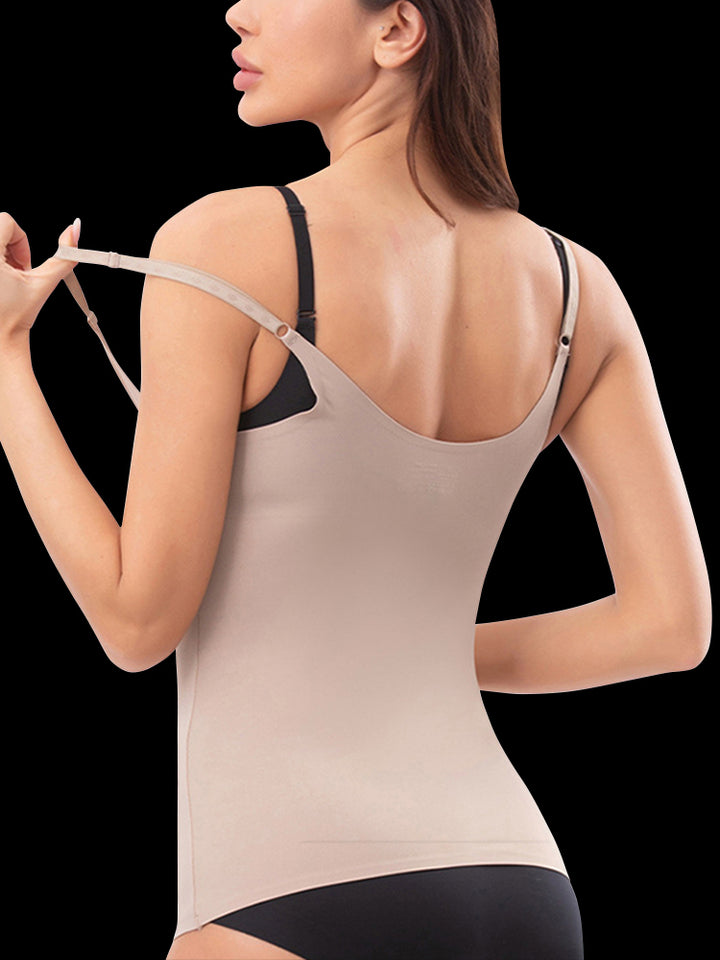 Women Tank Tops Compression Body Shaper Slimming Strap Camisole Shapewear
