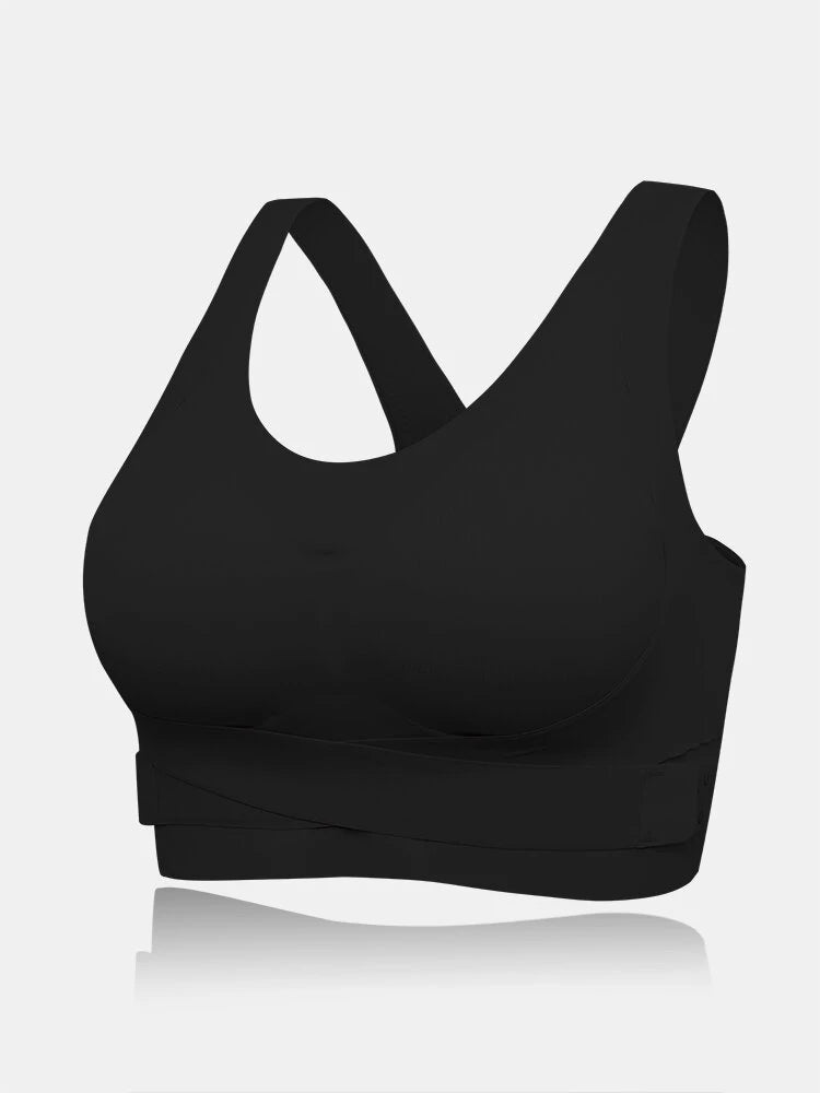 Front Closure Seamless Sports Wireless Bras