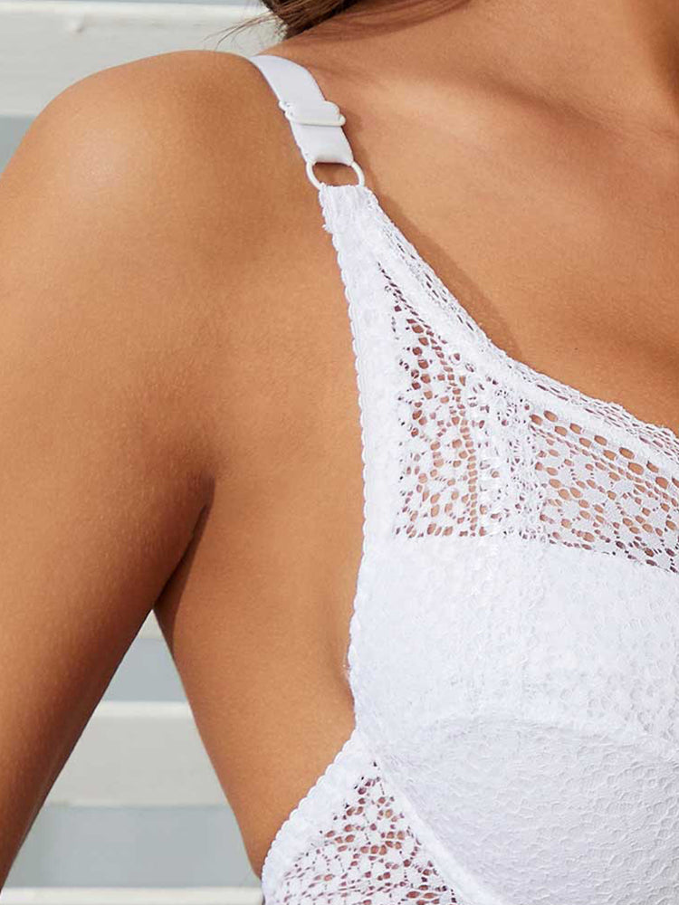 Women's Romantic Cutout U-back Underwire Bra