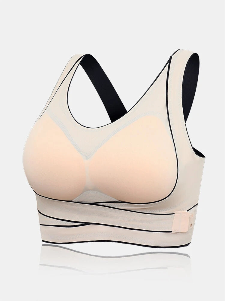 Front Closure Seamless Sports Wireless Bras