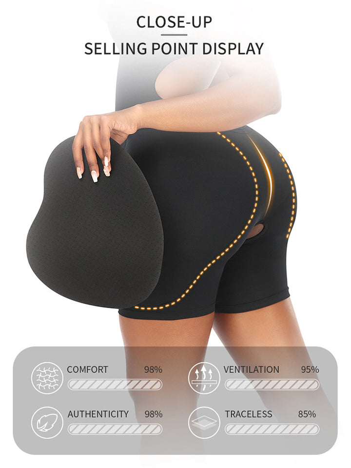 Hip Enhancing Suspenders Tummy Control Shaper Bodysuit