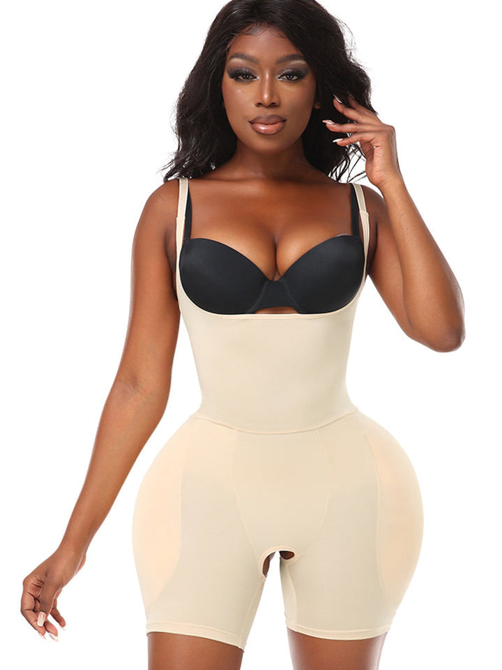 Removable Sponge Pad Tummy Control Enhancer Shaper