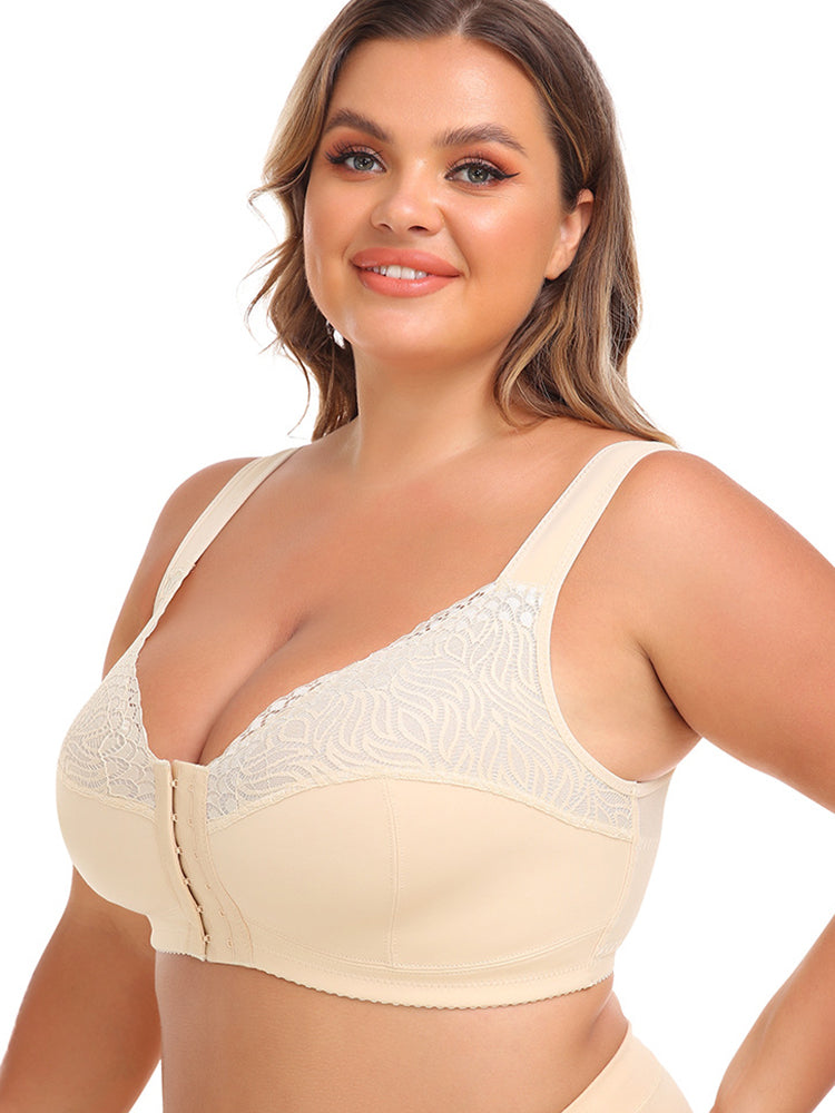 Vest Shaper Side Support Front Closure Bras