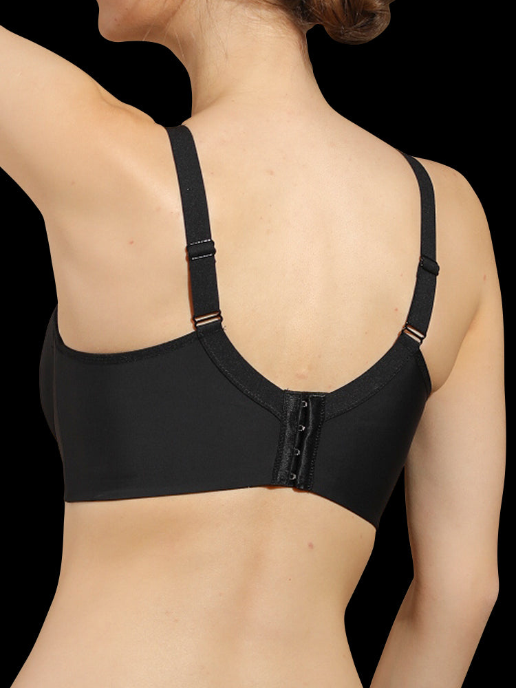 Solid Push Up Underwire T-Shirts Bras
