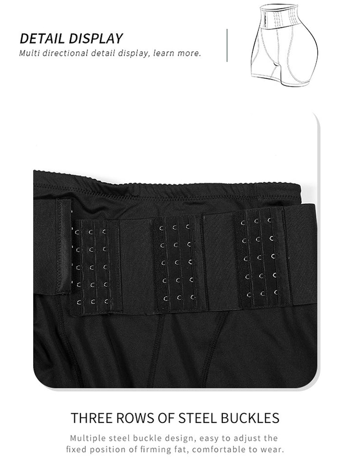 High Waist Removable Pad Butt Enhancer Tummy Control Shapewear
