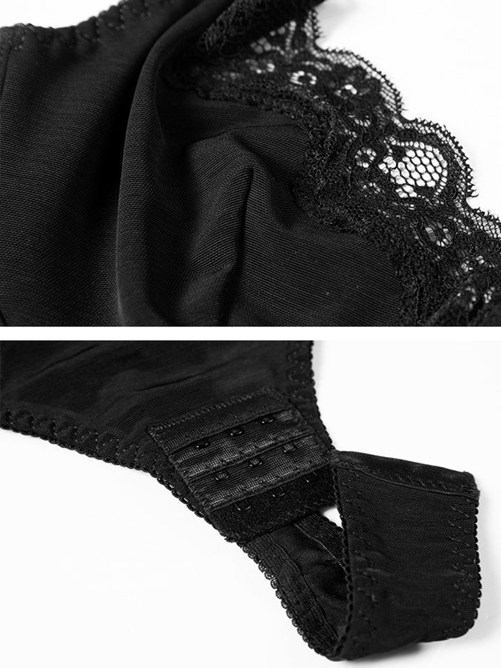 Deep V Backless Tummy Control Bodysuit Shapewear