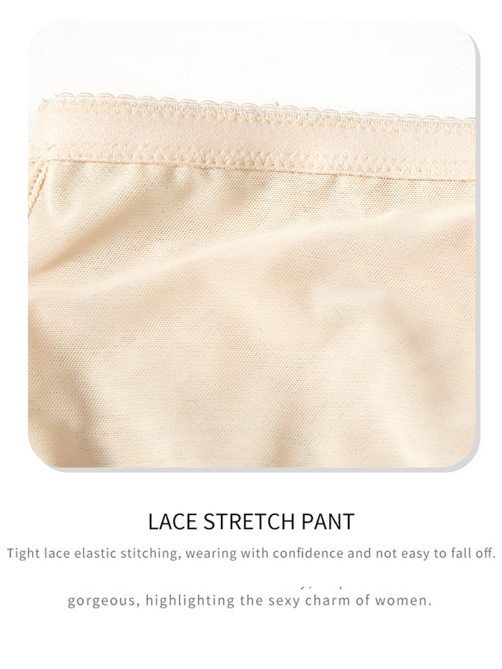 Lace High Waisted Tummy Control Waist Shaper Thong Panties