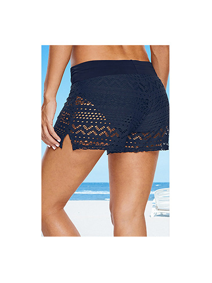 Women's Bathing Suit Crochet Beach Bottoms Cover Ups Skirt
