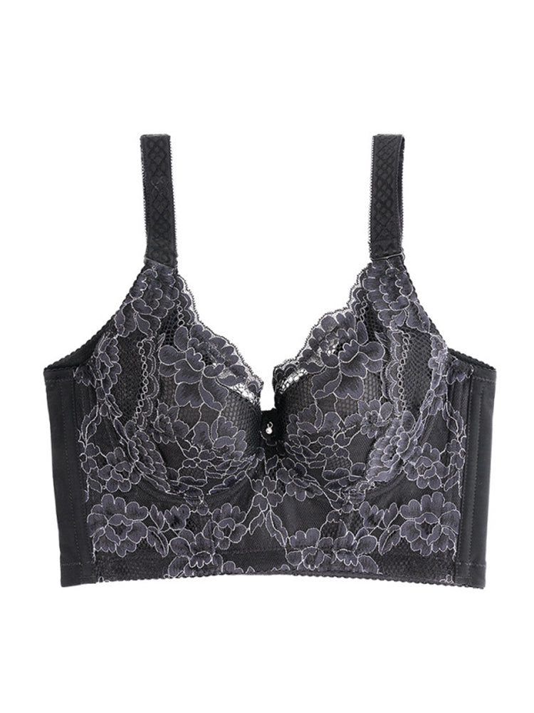 Sexy Underwire Push up Minimizer Lace Bras