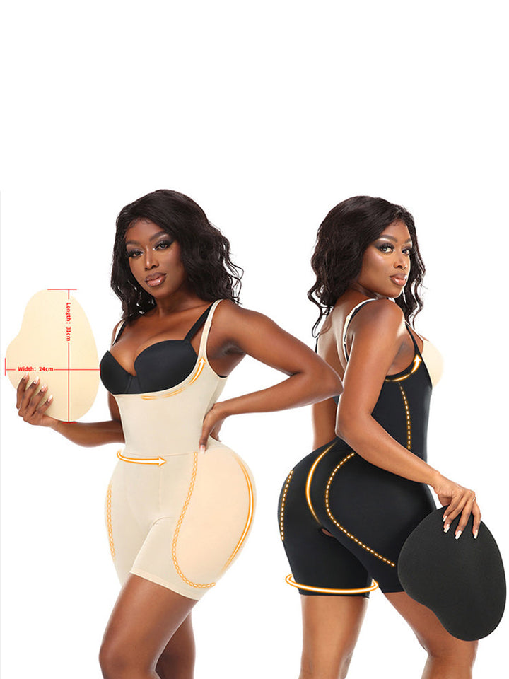 Removable Sponge Pad Tummy Control Enhancer Shaper