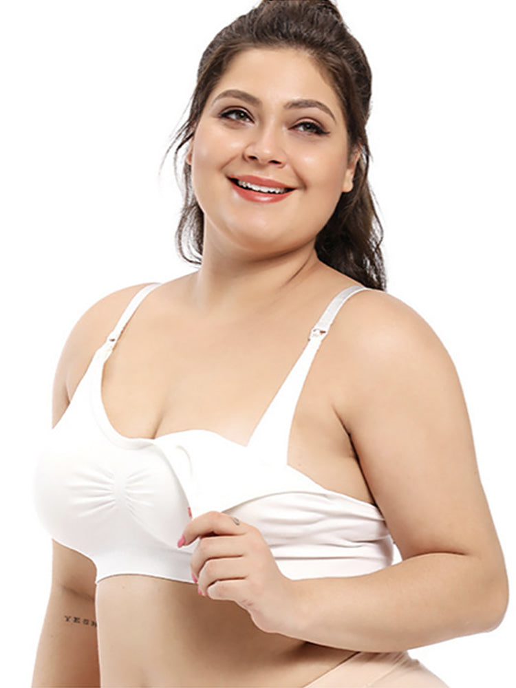 Women's Sleeping Comfort Wireless Breastfeeding Bras