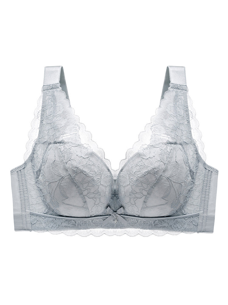 Breathable Deep V Minimizer Bras