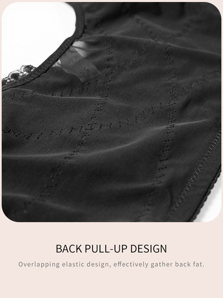 Vest Shaper Side Support Front Closure Bras