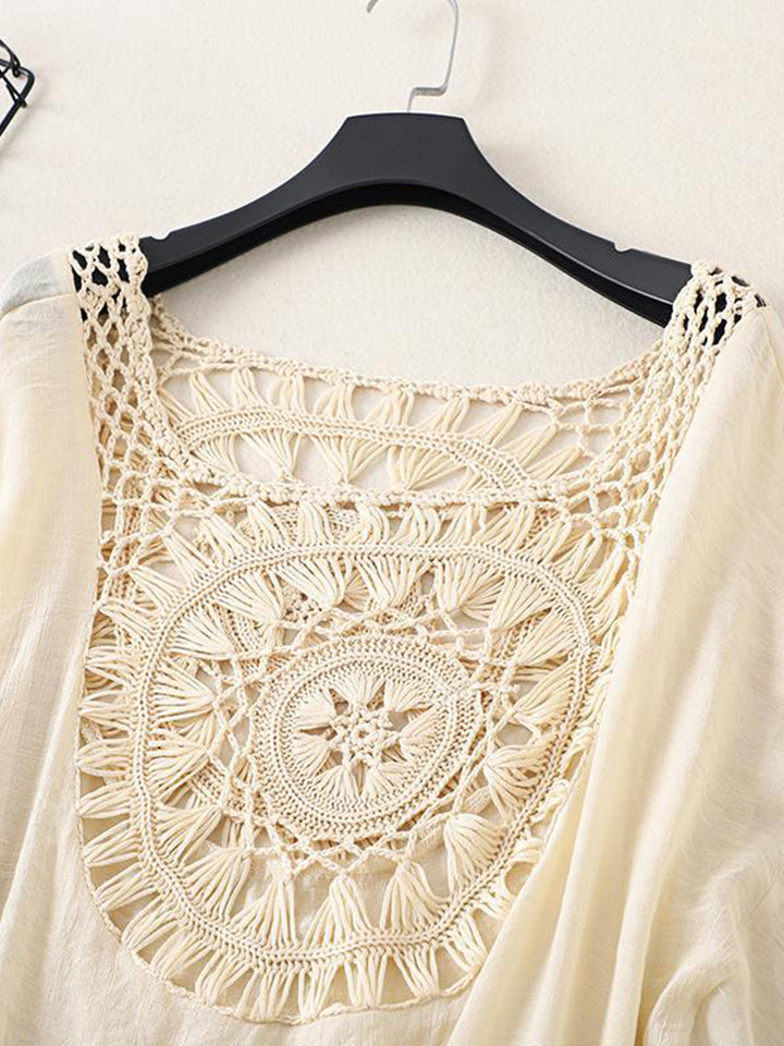 Women's Hollow Out Tassel Bathing Suit Bikini Stylish Beach Cover ups