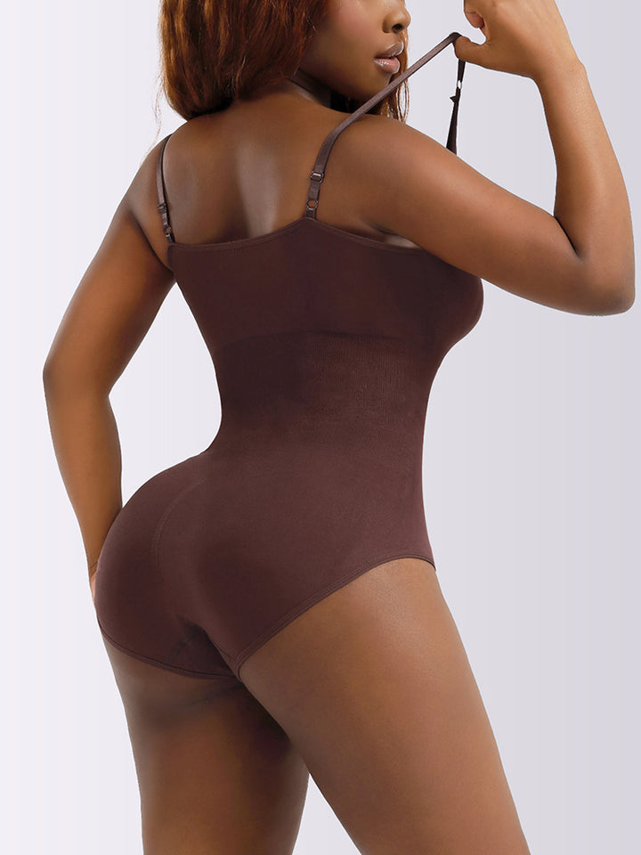 Seamless Butt Lifter Bodysuit Thigh Slimmer Shapewear