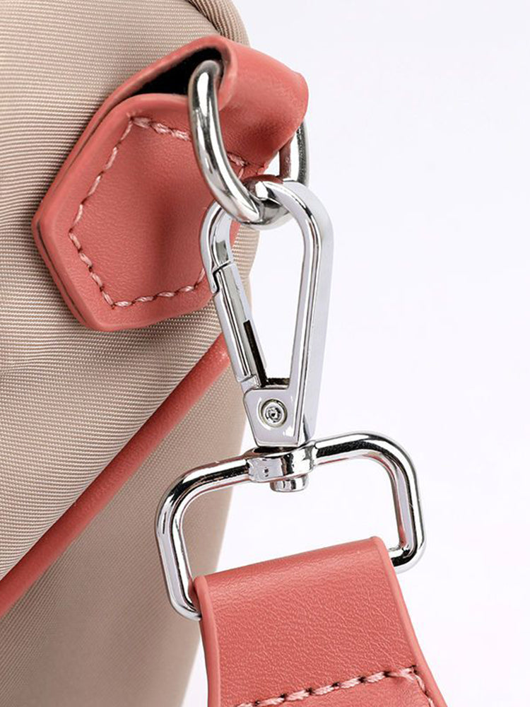 Crossbody Zippered Waterproof Saddle Bag