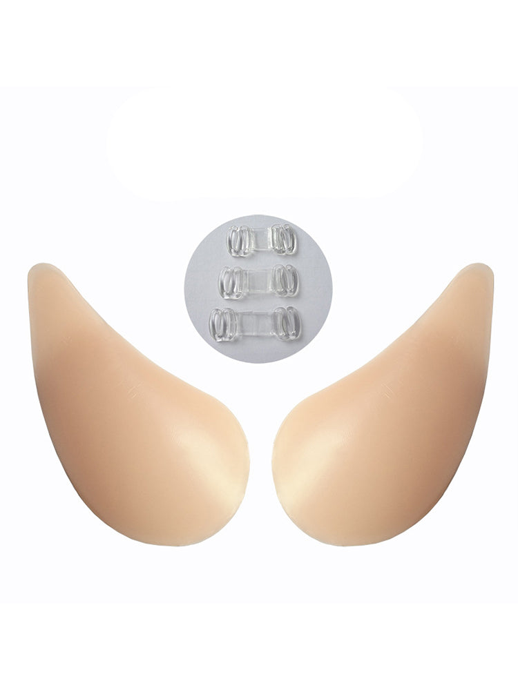 Deep V Wedding Dress Push Up Silicone Breast Invisible Stickers