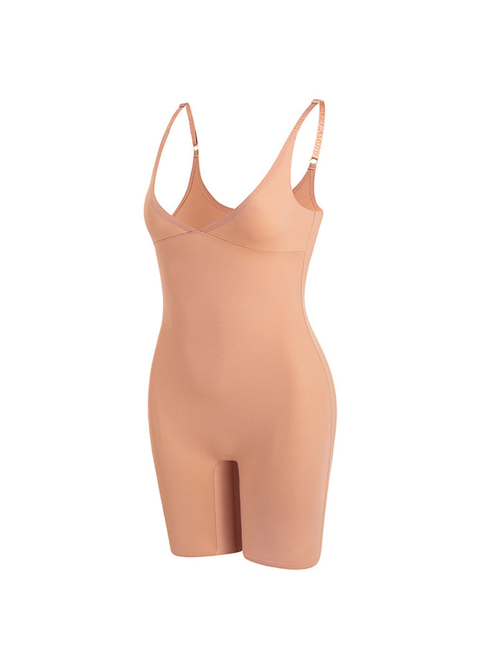 Seamless Support Bust Thigh Slimmer Full Body Shaper
