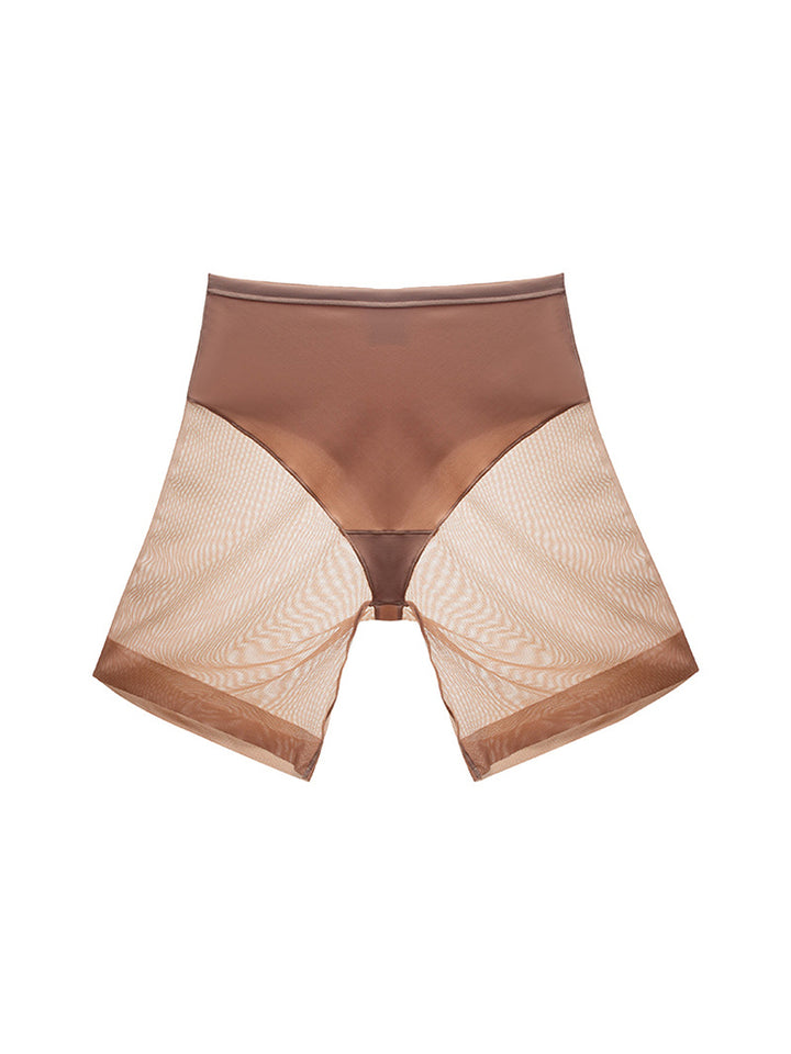 Women's Mesh Seamless Thigh Slimming Boyshort Breathable Slip Shapewear