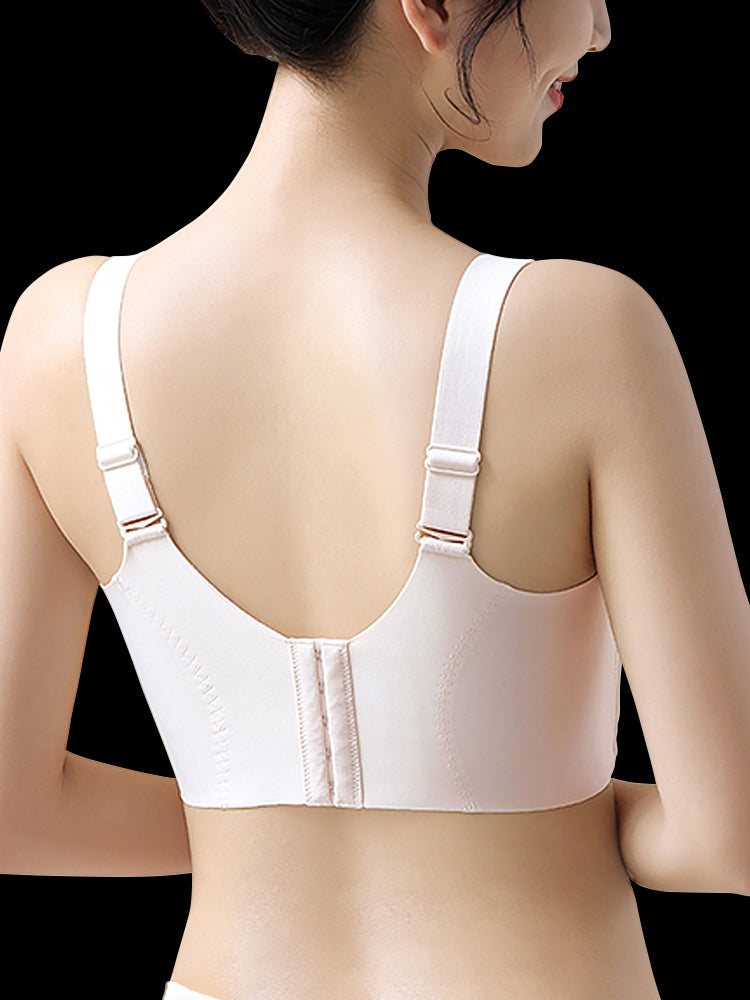 Women's Wire Free Beauty Lace Full Coverage Minimizer Bras