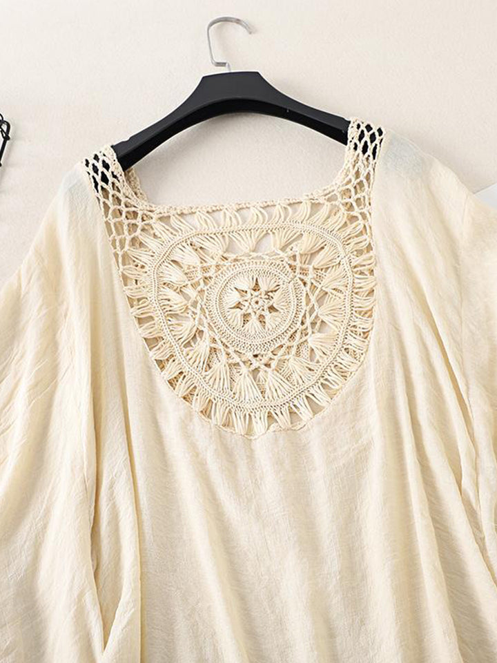 Women's Hollow Out Tassel Bathing Suit Bikini Stylish Beach Cover ups