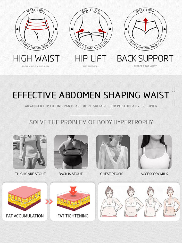 Women Skims Tummy Control Slimming Waist Butt Lifte Body Shapewear