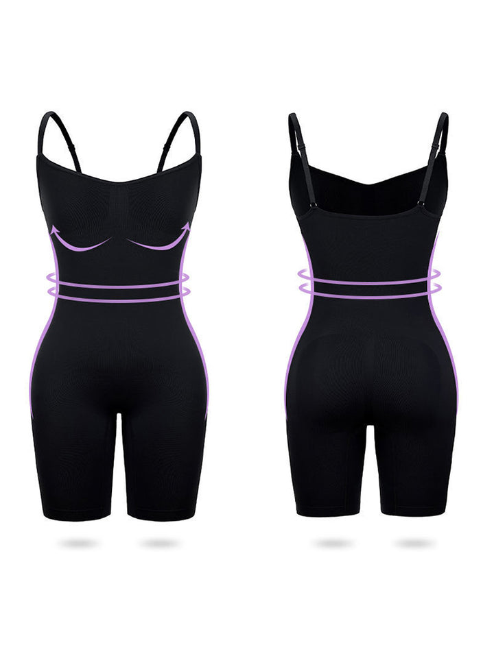 Seamless Butt Lifter Bodysuit Thigh Slimmer Shapewear