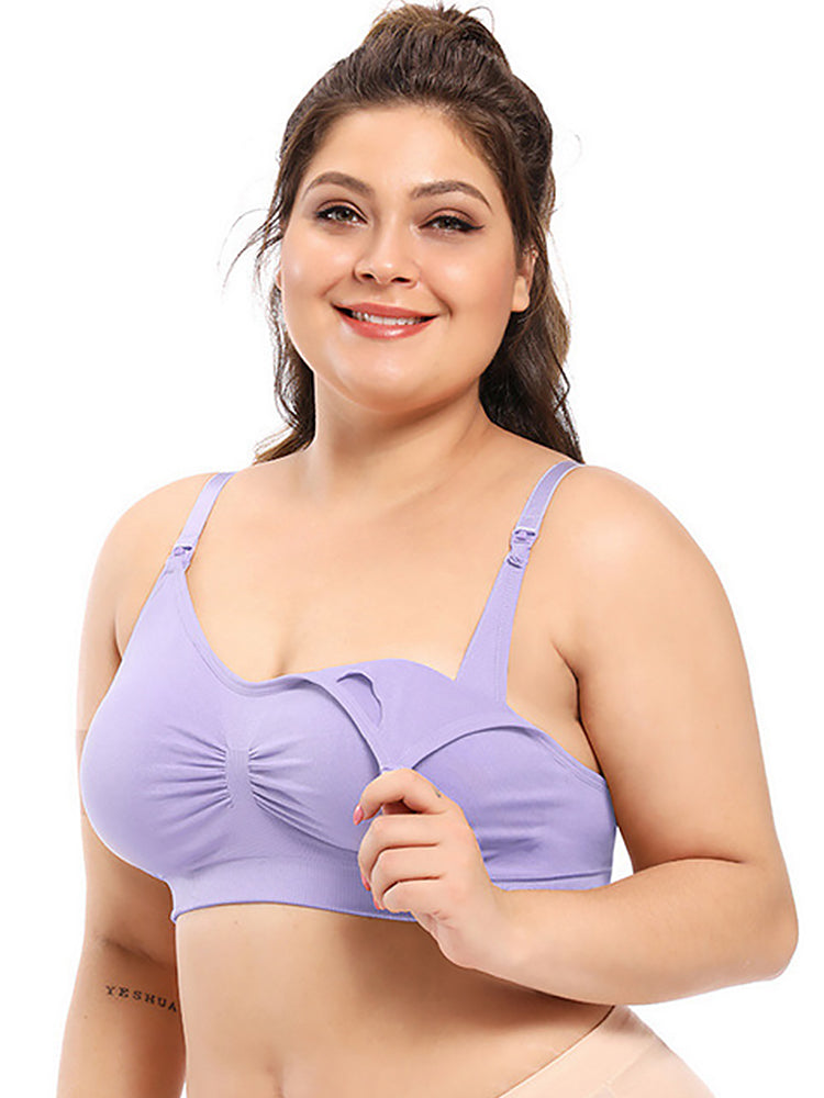 Women's Sleeping Comfort Wireless Breastfeeding Bras