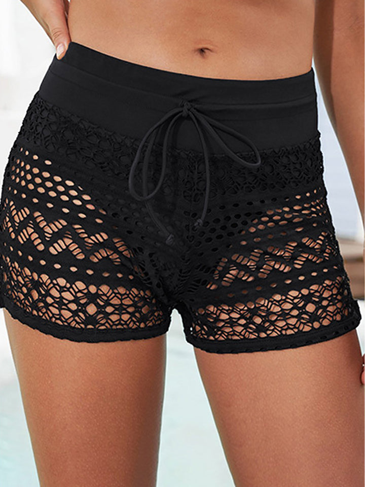 Women's Bathing Suit Crochet Beach Bottoms Cover Ups Skirt