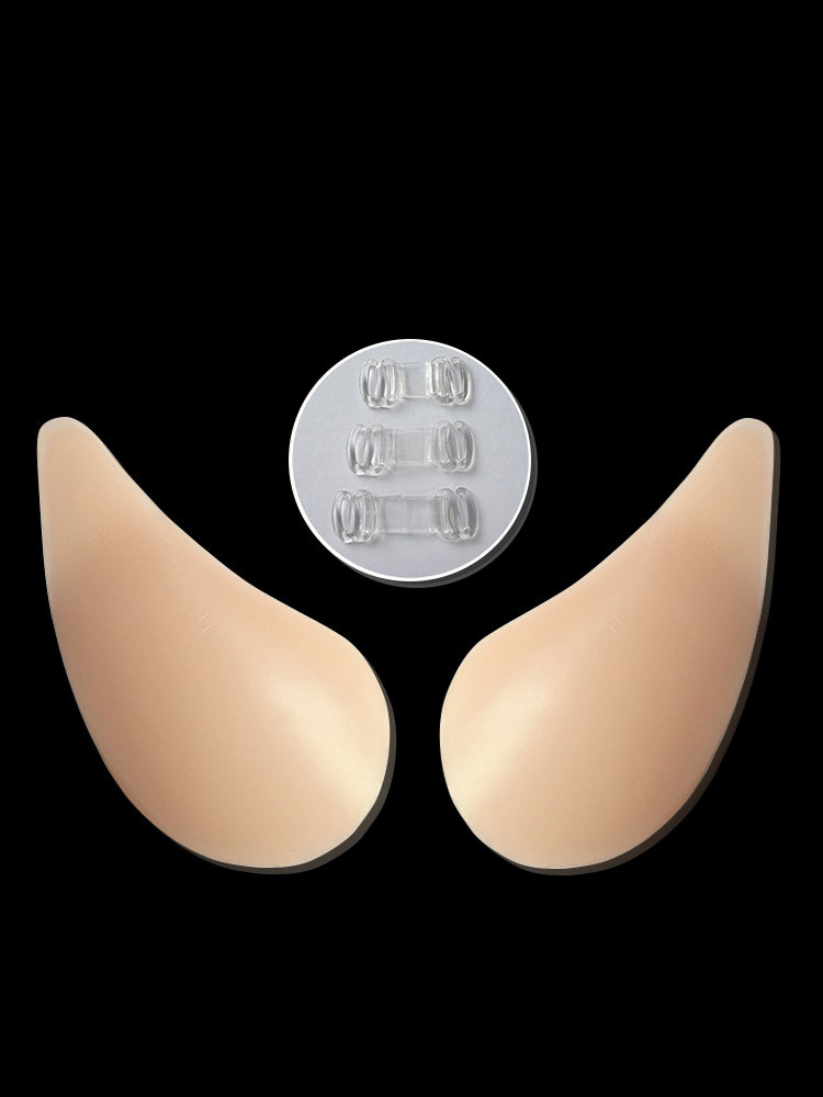 Deep V Wedding Dress Push Up Silicone Breast Invisible Stickers
