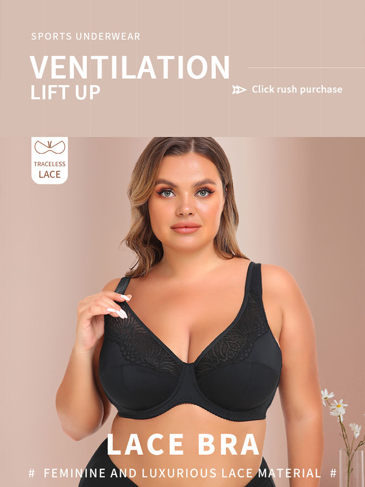 Full Coverage Plus Size Underwire Bras